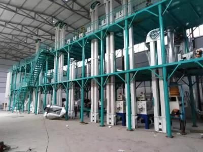 South Africa High Quality Advanced Technolgy 50tpd Maize Flour Milling Machine