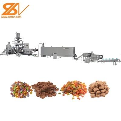 Industrial Automatic Breakfast Cereals Instant Food Cherrios Production Machine