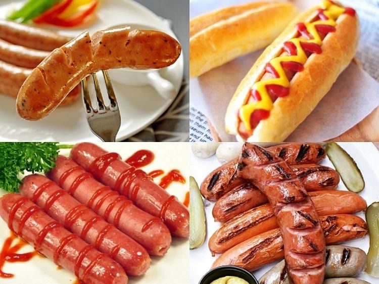 220V/110V Kitchen Appliance Sausage Making Grill with 2 Aluminum Buns Spikes Electric Lolly Sticks Hot Dog Roller Bread Baking Warmer