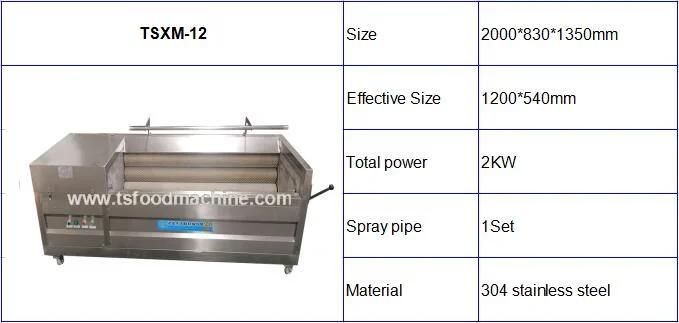 Potato Washer Washing Machine and Sweet Potato Peeling Machine