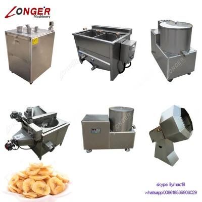 Plantain Chips Making Production Line Banana Chips Machine