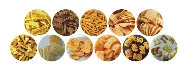 Fried Crispy Rice Chips Snacks Food Making Processing Machinery