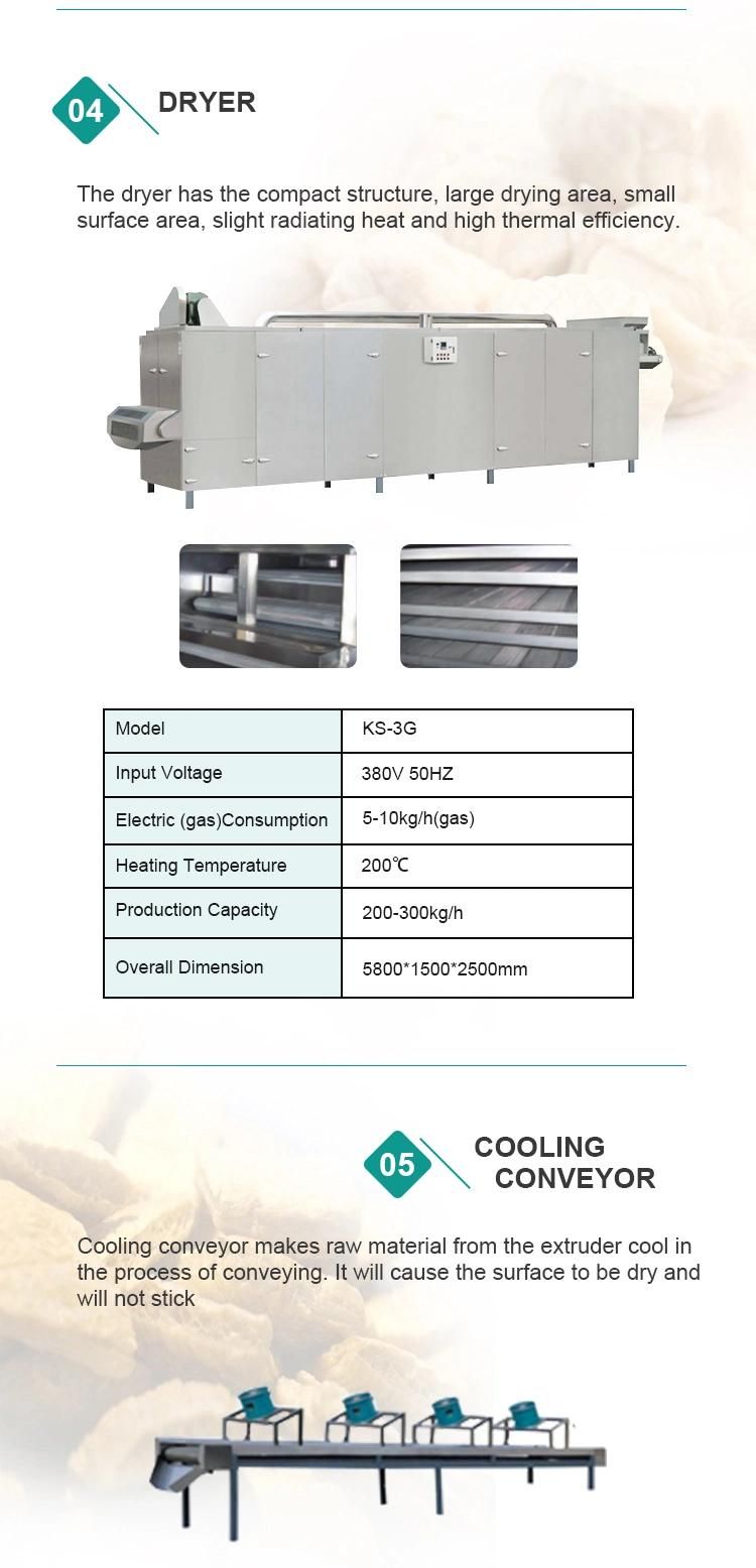 Soya Protein Meat Analogue Processing Machine