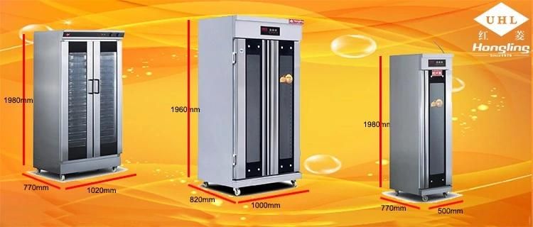 Commercial 16/32-Tray Stainless Steel Bakery Dough Proofer for Baking Bread