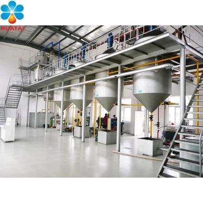 China Huatai Brand Coconut Oil Refinery Machine/Oilseed Refining Equipment Plant