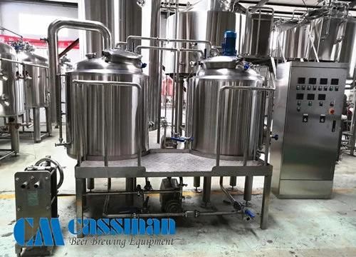 Cassman 200L Stainless Steel Mini Turnkey Beer Brewery Equipment