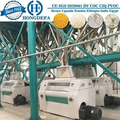 Steel Structure Maize Milling Plant Maize Milling