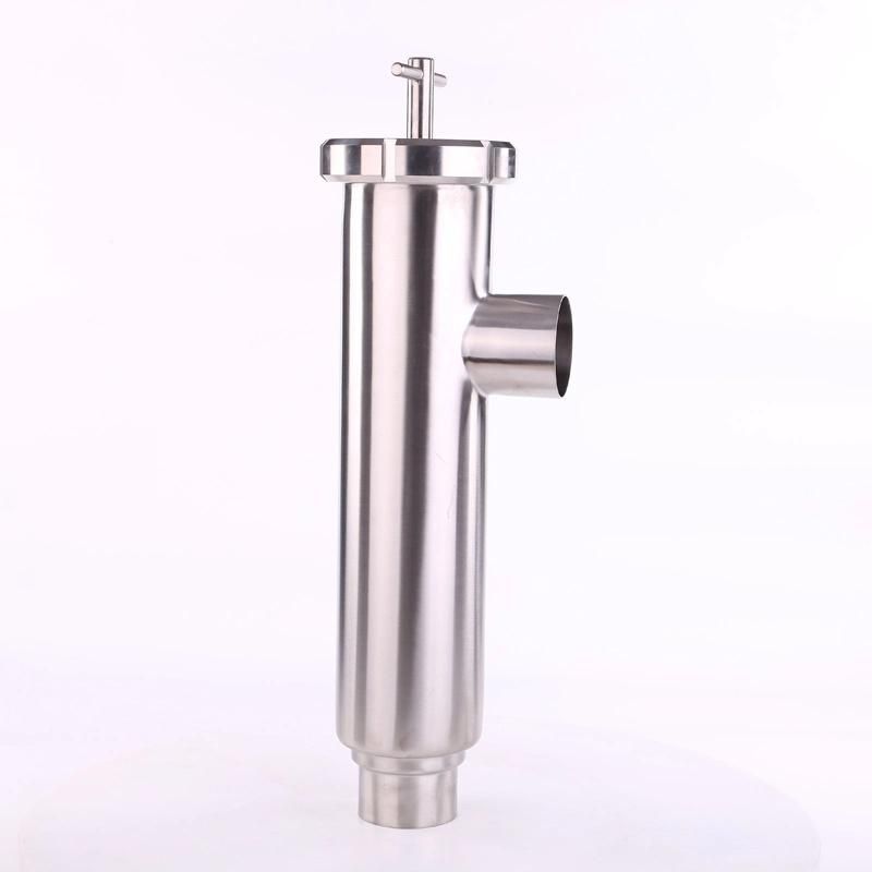 3A/DIN/SMS/ISO/Idf Stainless Steel Sanitary Welded Angle-Type Strainer