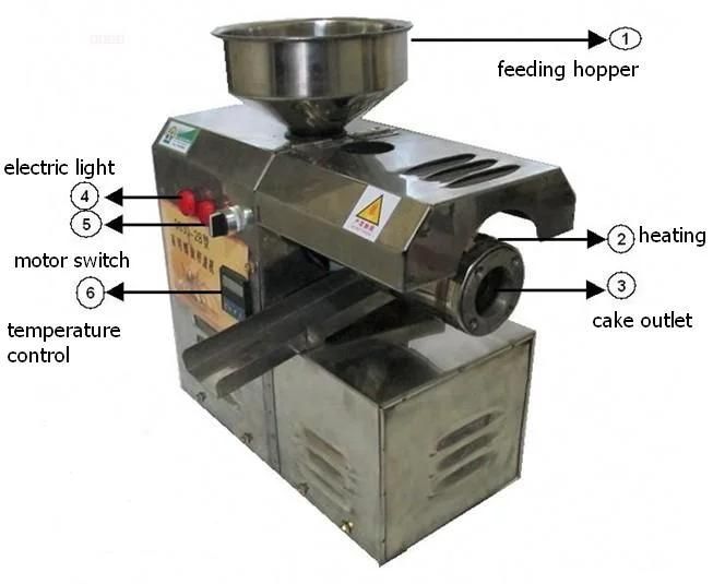 304 Stainless Steel Oil Press