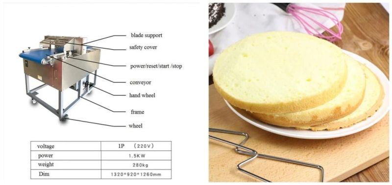 Cake Slicer Hamburger Slicer Birthday Cake Cutting Soft Cake Slicer