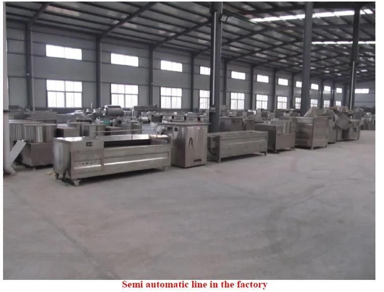 100/150/260/400kg/H Full Automatic Cassava Plantain Banana Potato Chips Making Production Line