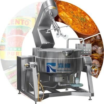 Paste Mixing Cooker China Factory Supplier 500 L Electric Automatic Noodle Cooking Machine