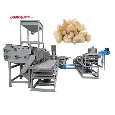 New Automatic Cashew Dryer Processing Line Cashew Sheller and Peeler Machine