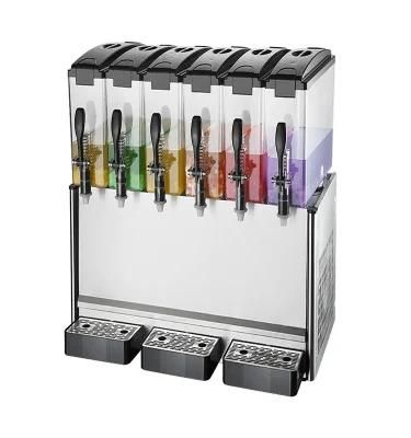 Six Tanks China Juice Dispenser on Sale (YSJ-12*6)