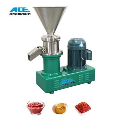 Electric Edible Liquor Cacao Bean Paste Grinding Wet Grinder Beans Colloid Mill Equipment ...