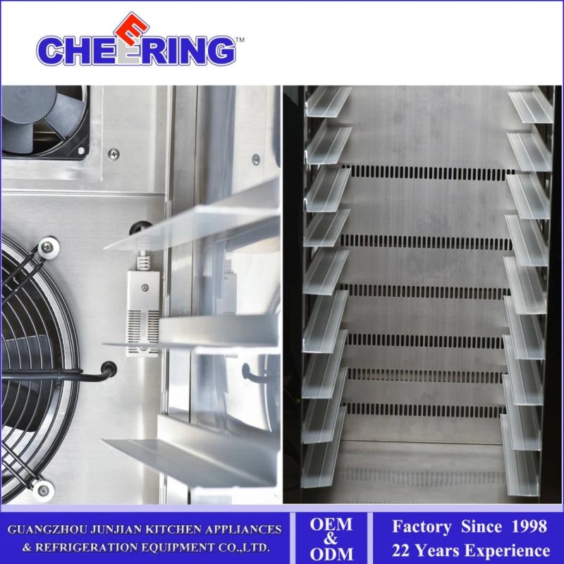 Multi-Function Refrigerator Proofing Machine Stainless Steel Single Door Commercial Bakery Proofer Machine with Freezer