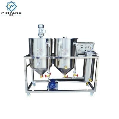 Factory Small Scale Cooking Oil Refining Unit for Sell