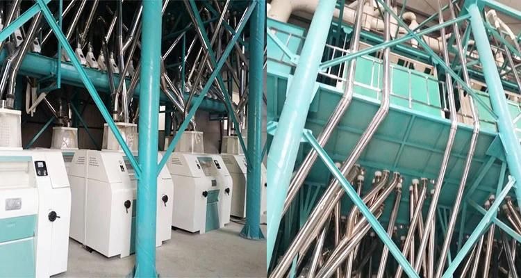 2021 Full Automatic Maize Flour Making Corn Grinding Mill Machine