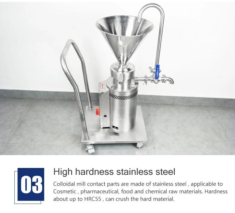 Stainless Steel Almond Milk Making Processing Machine Colloid Mill