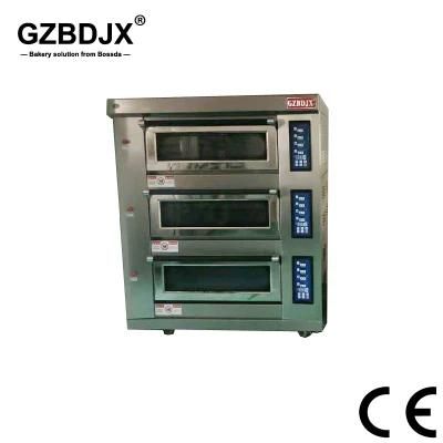 Natural Gas/LPG electric Baking Equipment Deck Pizza Oven for Bakery