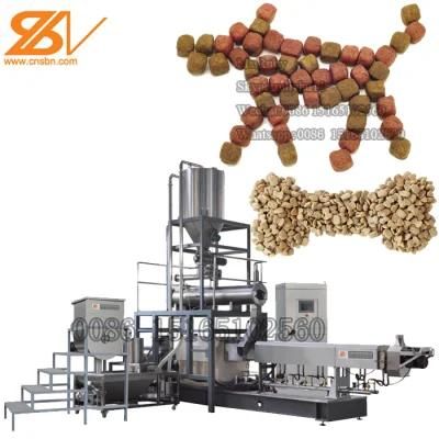 Large Scale Pet Cat Dog Food Fish Feed Making Machine