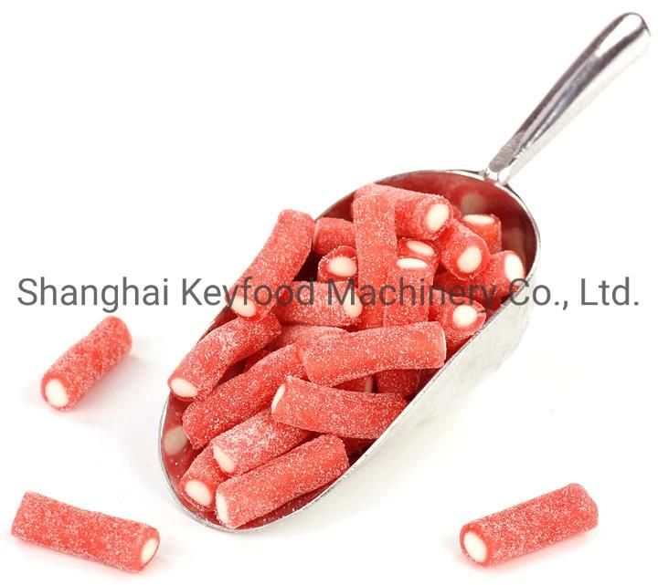 Best Selling Automatic Sour Rainbow Licorice Belt Candy Making Machine