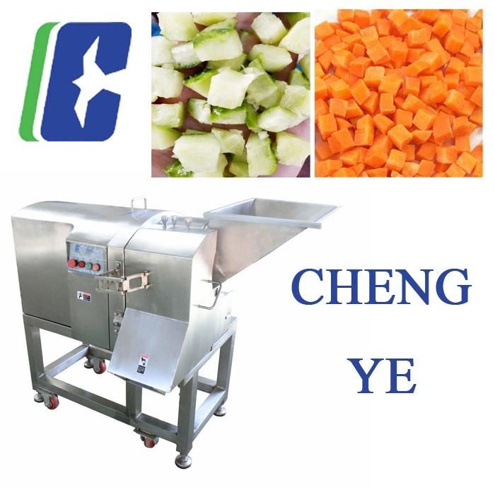 Commercial High Speed Electric Vegetable Dicer Potato Cube Cutter Electric Potato Cube Slicer Machine