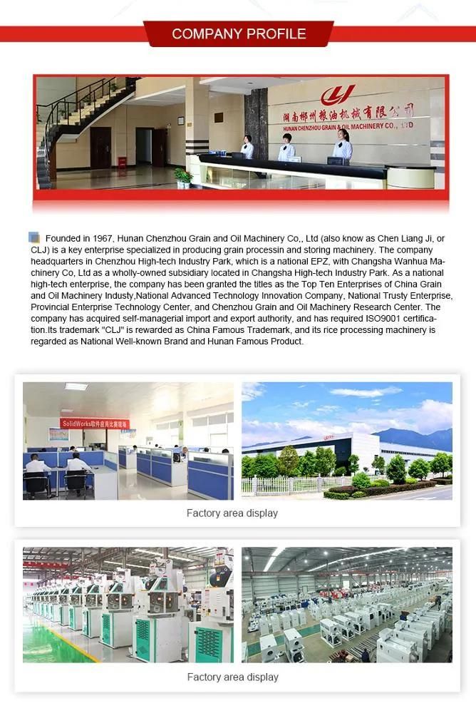 Clj Made Paddy Rice Processing Machine Mgcz Double Body Gravity Paddy Separator Machine