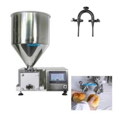 Mini Bread Filling Machine Croissant Bread Filling Machine Bread Jam Injector Machine