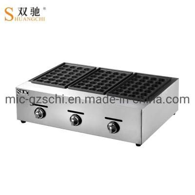 3 Head Gas Fish Pellet Grill Snack Maker High Quality Hot Sale