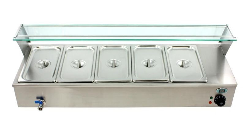 Electric Bain-Marie (BM-43) Drain Tap Valve Warmer CE