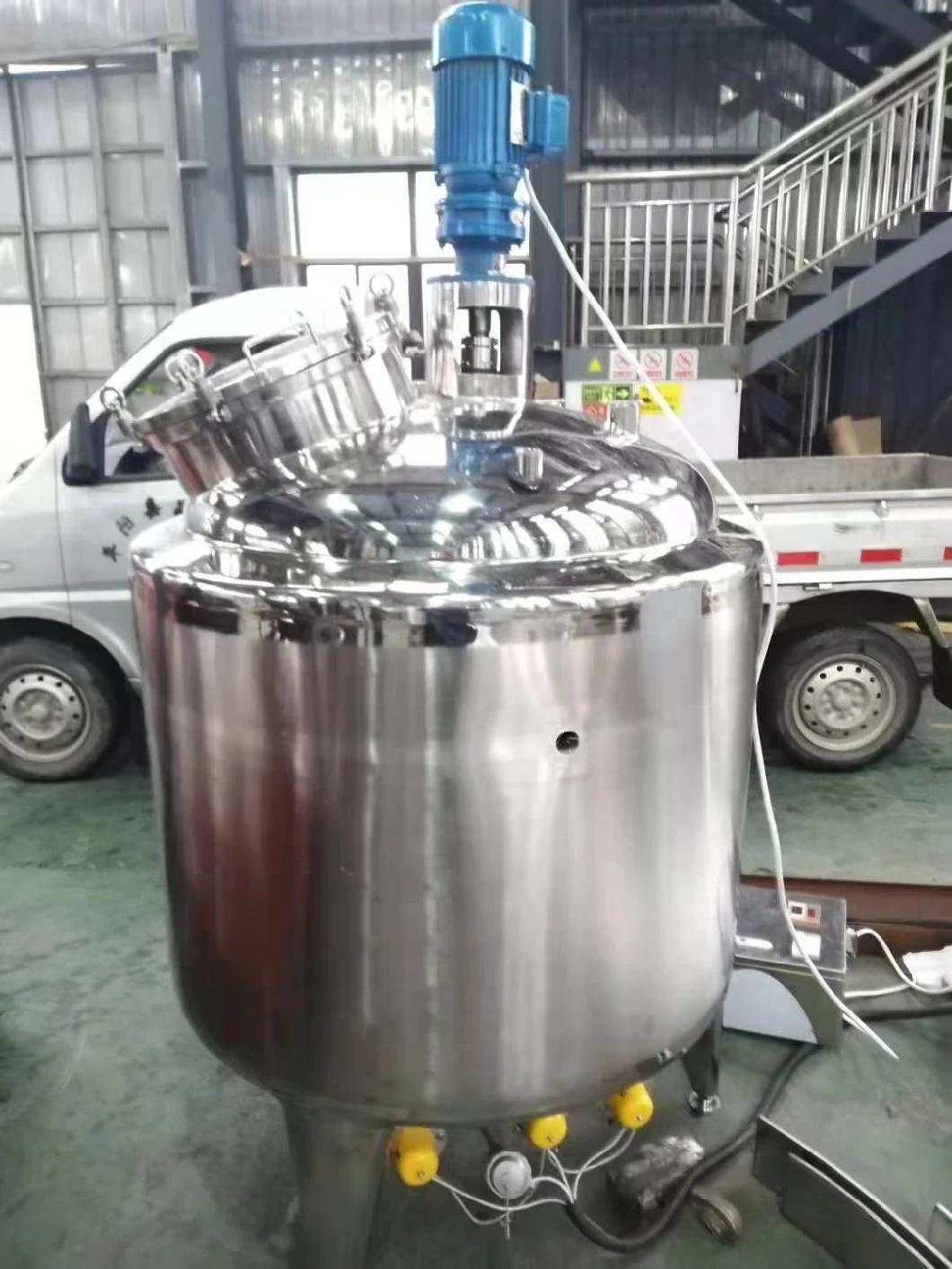 3000L 5000L 10000L Sanitary Heating Mixing Vacuum Pressure Vessel Price