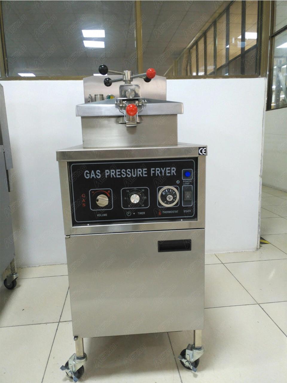 Mdxz25 Gas Commercial Chicken Pressure Fryer for Chickens with Manual Control Panel LPG Natural Gas