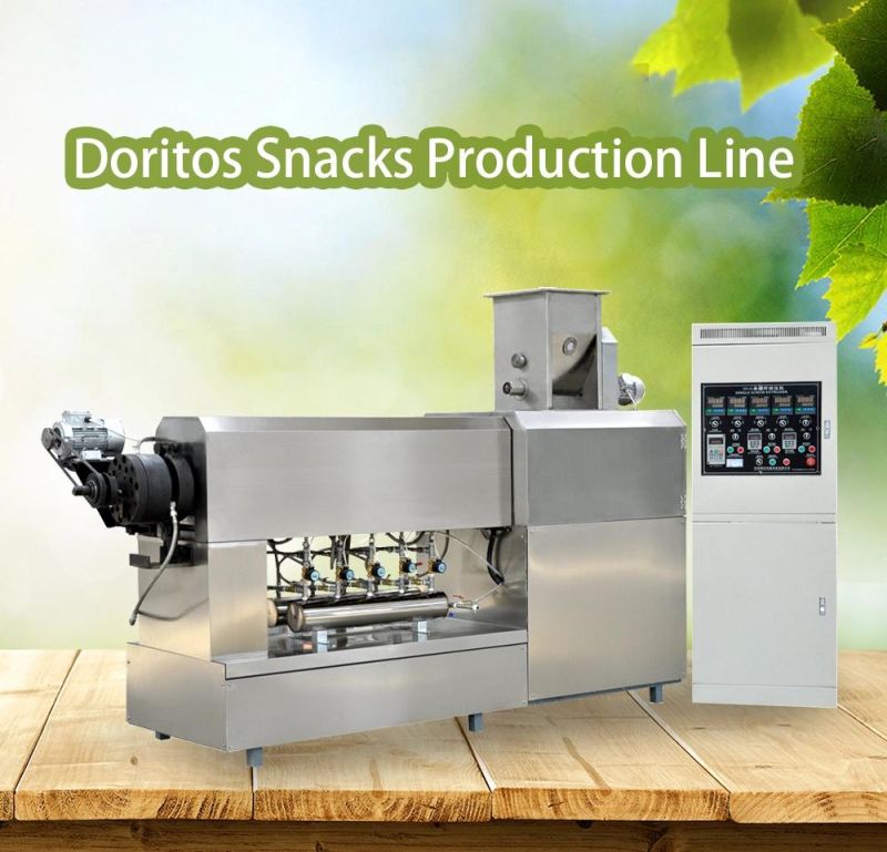 250kg/H Baked Doritos Machinery Fried Corn Chips Making Machine Tortilla Chips Machine