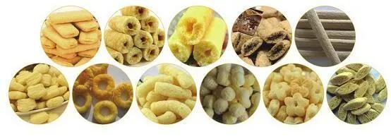 Puffed Cereals Corn Snacks Food Extrusion Making Produce Machinery Equipment