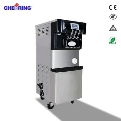 Ce Approved Stainless Steel Soft Ice Cream Machine