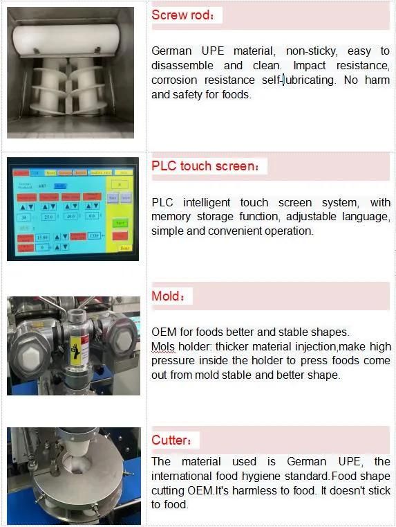 Automatic Kubba Mochi Encrusting and Filling Machine Dough Processing Machine / China High Quality Automatic Encrusting Machine