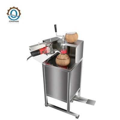 Commercial Automatic Coconut Shell Opening Machine Automatic Green Coconut Opening ...