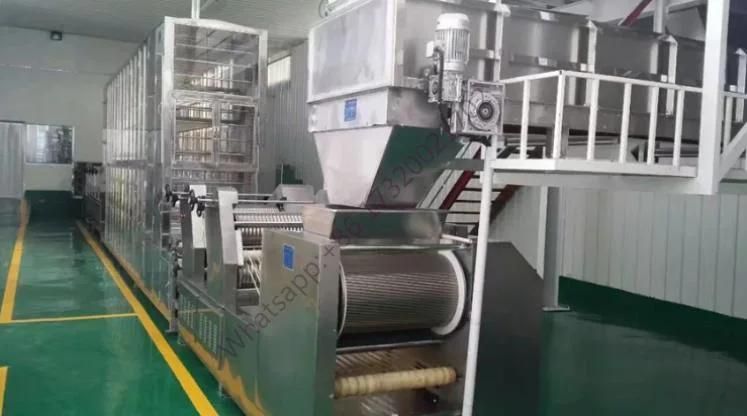 Automatic Instant Noodle Machine/Industrial Non-Fried Instant Ramen Noodle Processing Line/Cereal Flour Instant Noodle Plant