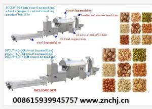 Good Quality Electromagnetic Commercial Chickpea Roasting Machine / Pistachio Roasting ...