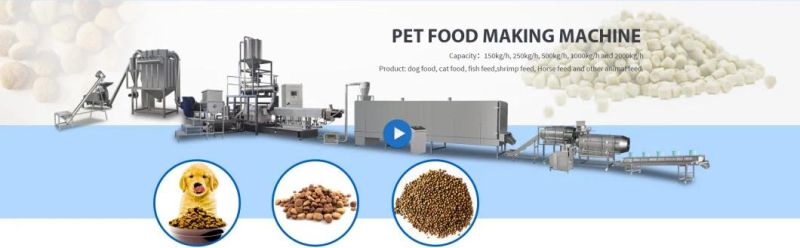 CE Approved Aquatic Fish Feed Pellets Food Extruder Making Machine Line