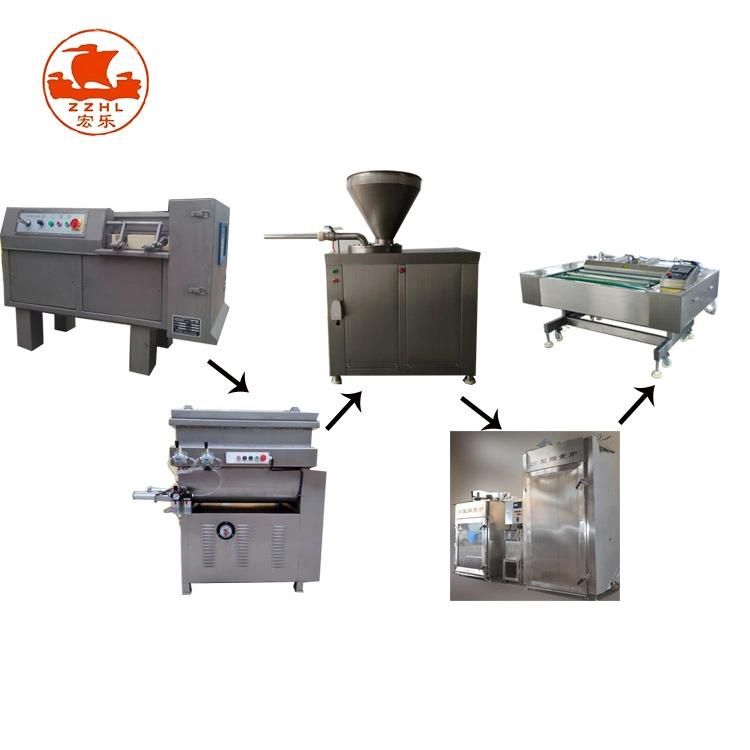 Sausage Production Line Bacon Meat Processing Equipment Line