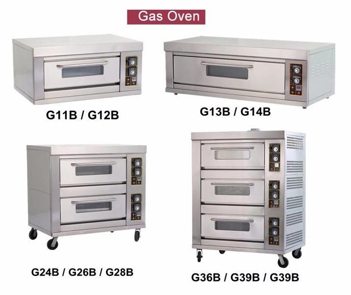 Single Layer One Tray Gas/Electric Oven for Baking