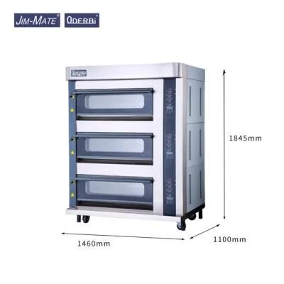 Professional Deck Baking Machine Deck Oven Bakery Equipment Kitchen Equipment for Bread