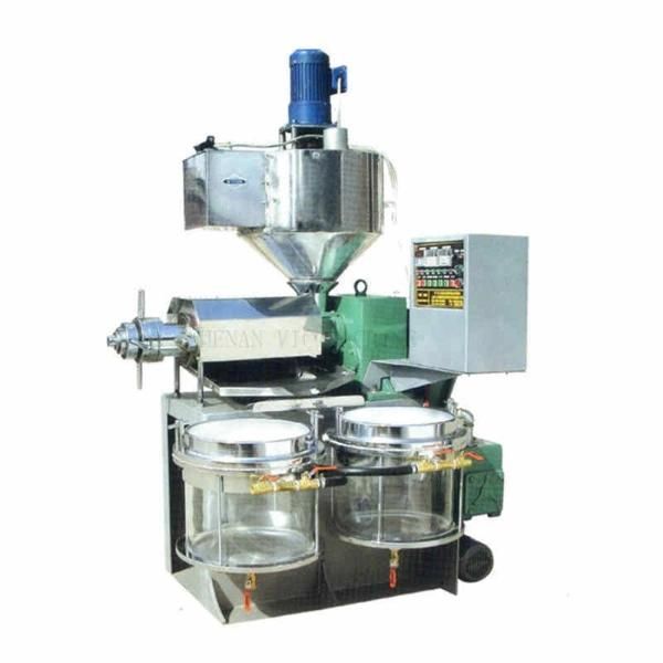 Auto temperature control oil press machine with 100-130kg/h