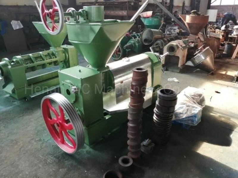 Automatic rice bran screw oil press machine