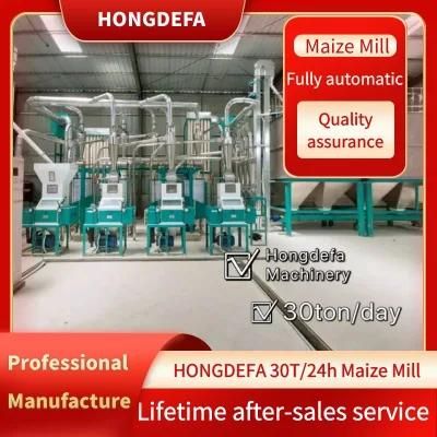 30t/24h Maize Milling Machine South Africa, Maize Flour Mill Plant
