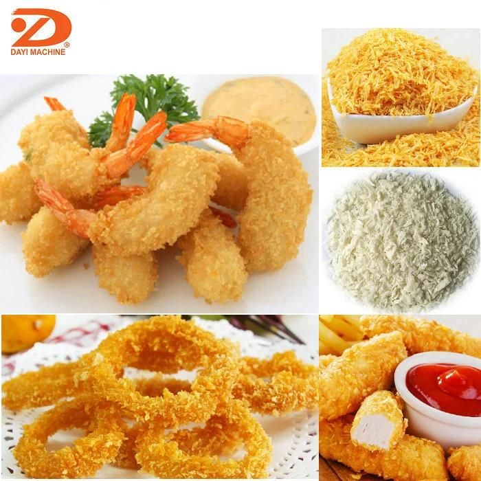 Frying Bread Crumbs Snack Food Production Machine Line