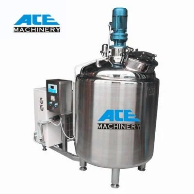 Best Price Sanitary Stainless Steel Refrigerate Milk Tank Milk Cooler Tank