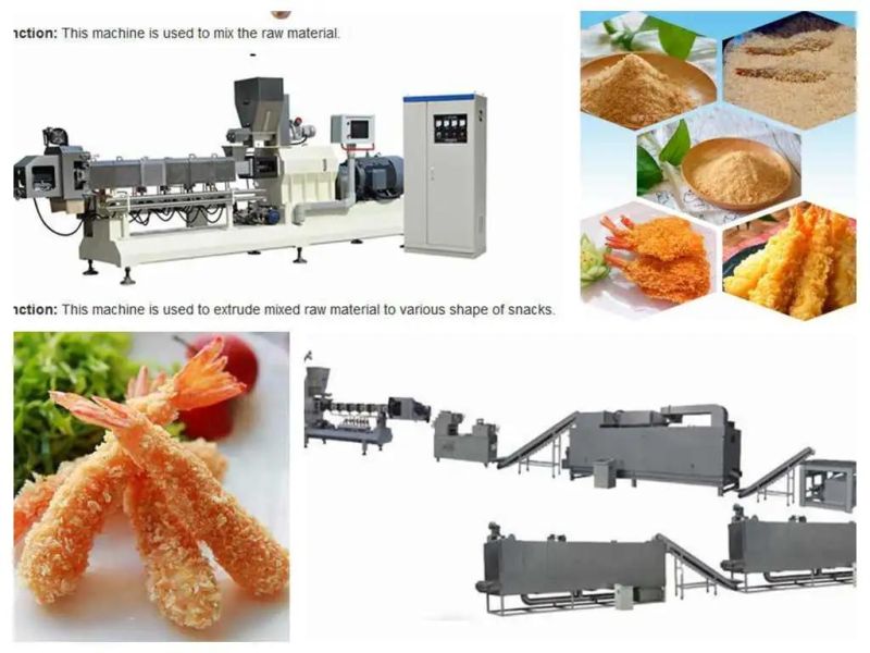 High Quality Breadcrumbs Machine Machine Making Breadcrumbs